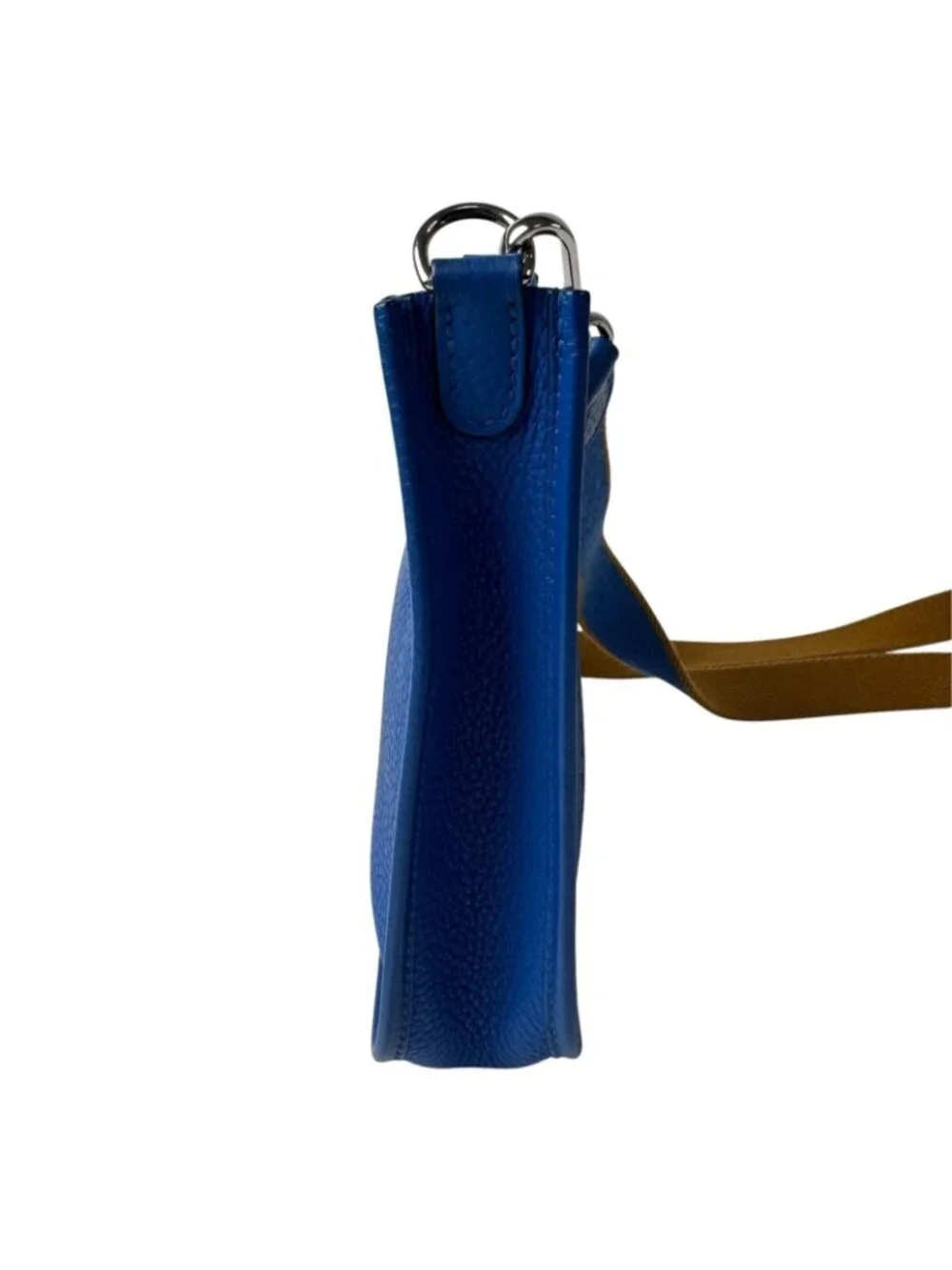 Hermes Evelyne Amazon TPM Blue Zellige Shoulder Bag